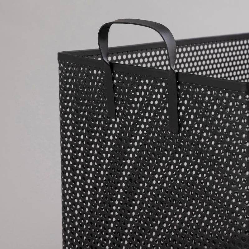 Powder-coated steel basket