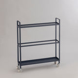 BLACK TOWEL TROLLEY