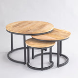 Nesting Coffee Table Set of 3