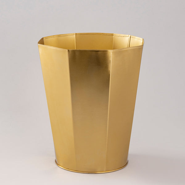 Gold Octo waste bin