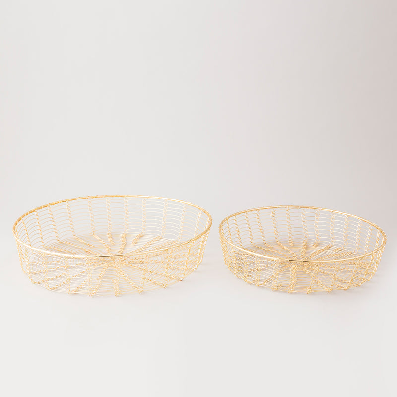 Stunning Brass plated basket