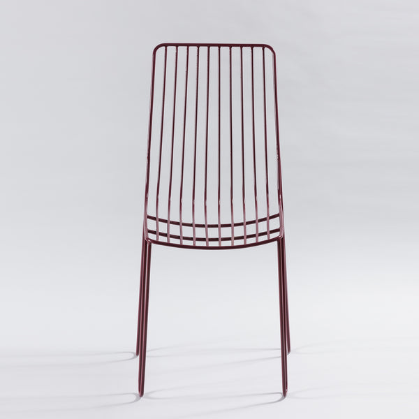 Wireframe Magenta Chair