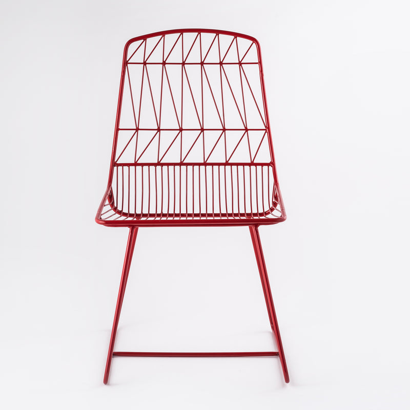 Metal Wireframe Chair