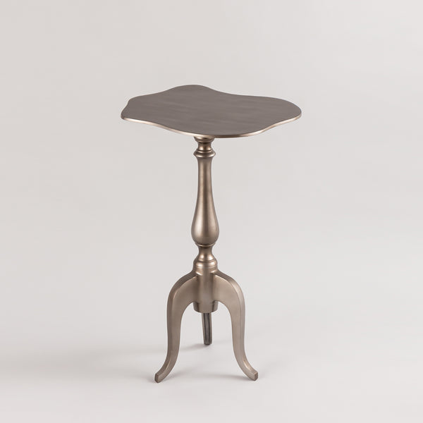 Pewter Elena side table