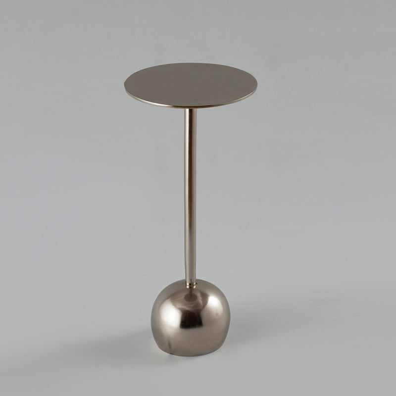 Nickle Sleek Side Table