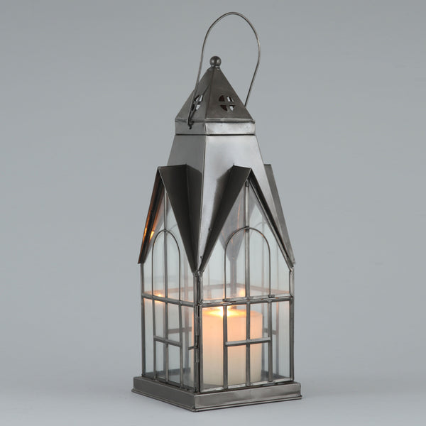 Nickel Plated House-style Lantern