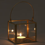 Square-Shape Iron Tea Lights